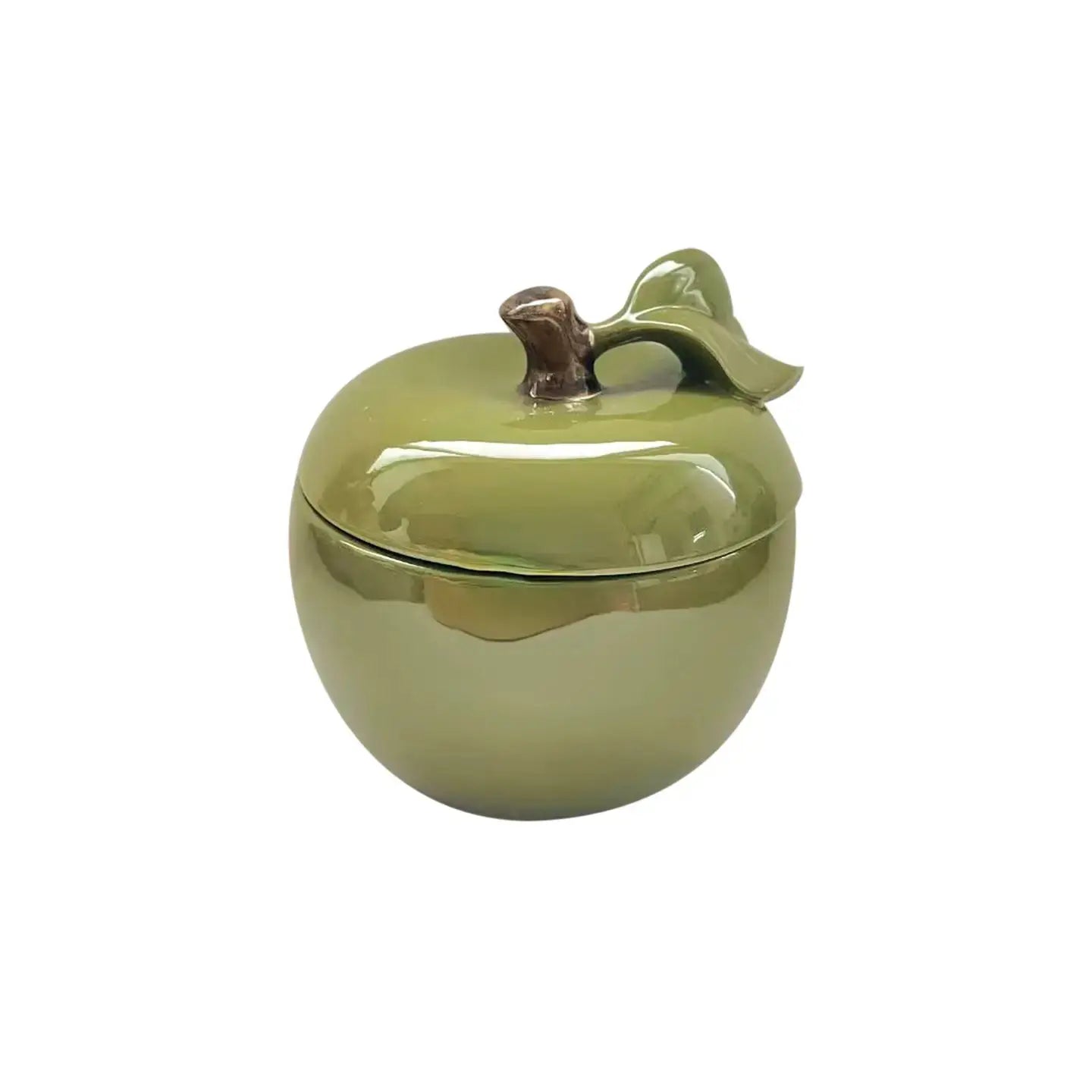 Boîte pomme en faience - Opjet Paris Opjet Paris 19.90 L'Artelier Déco Kaki