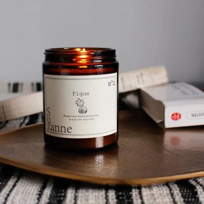 bougie naturelle parfumée  la cire végétale de soja sans OGM