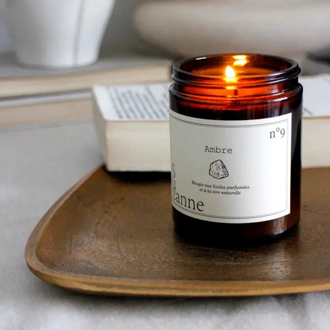 bougie naturelle parfumée la cire végétale de soja sans OGM