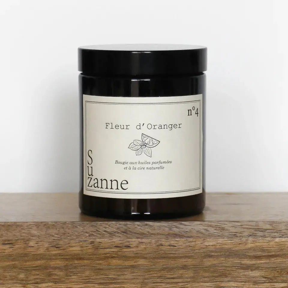 bougie naturelle parfumée la cire végétale de soja sans OGM