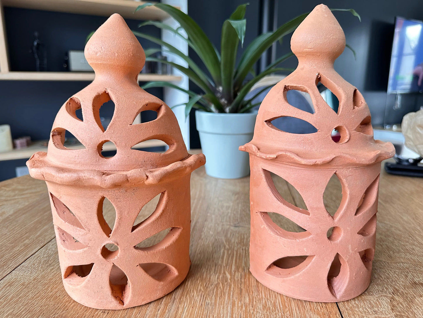 Photophore en Terre Cuite Sélection L'Artelier Déco