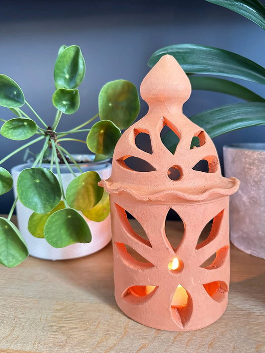 Photophore en Terre Cuite Sélection L'Artelier Déco