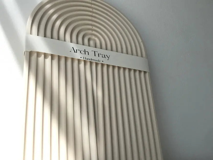 Plateau décoratif arche arc en ciel