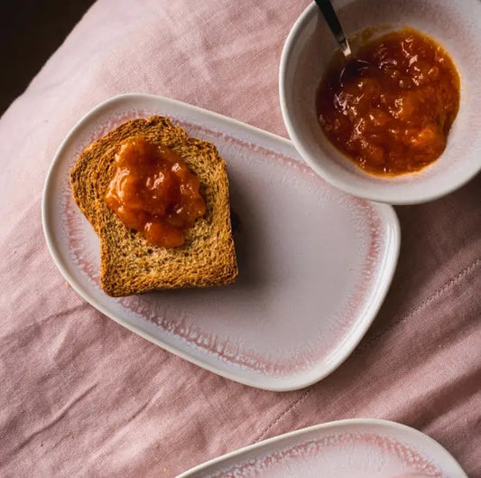 petit plateau en céramique pour petit déjeuner ou café gourmand