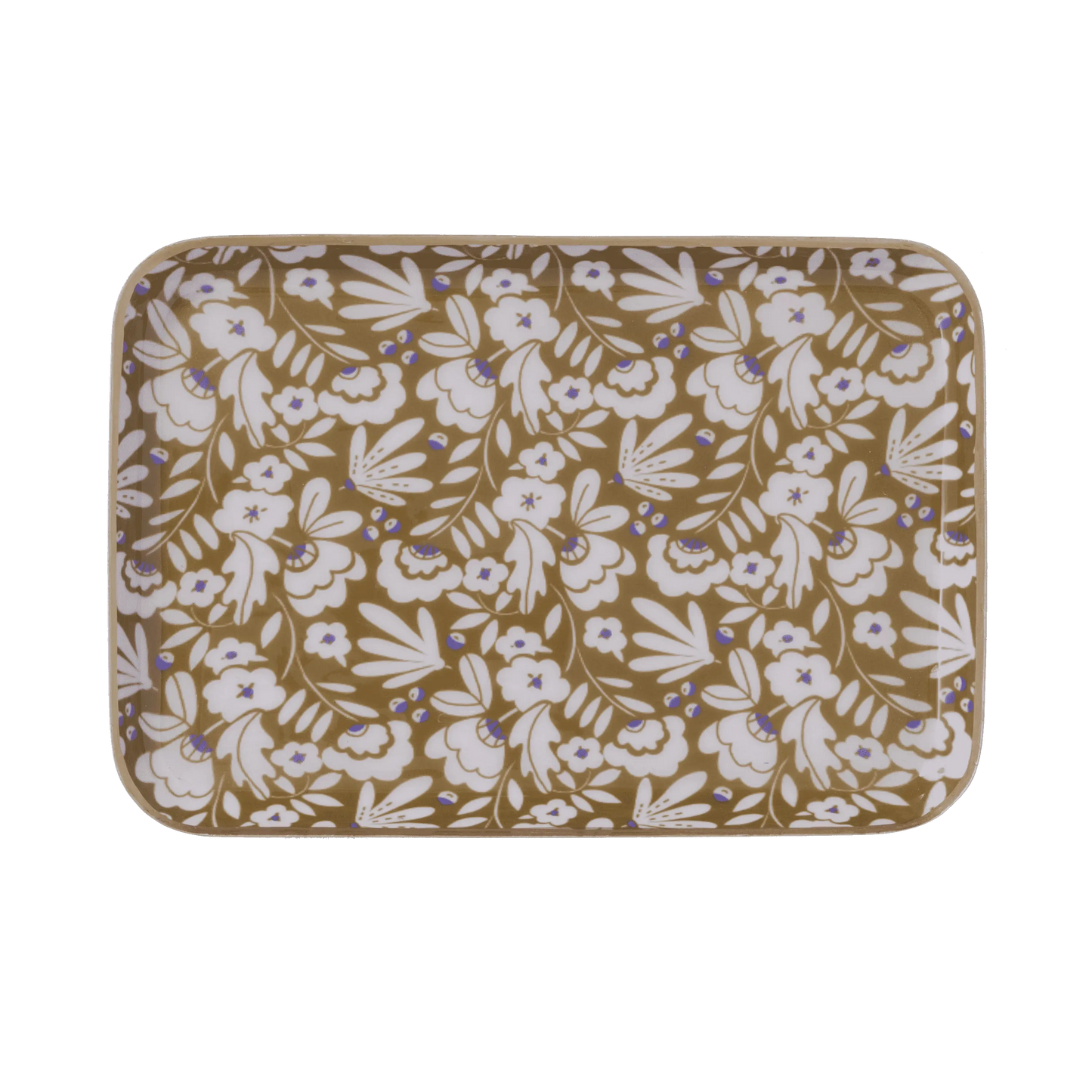 Plateau Apérol en métal émaillé Bonheur du jour