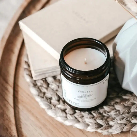 Bougie naturelle parfumée Vanille Suzanne la Naturelle