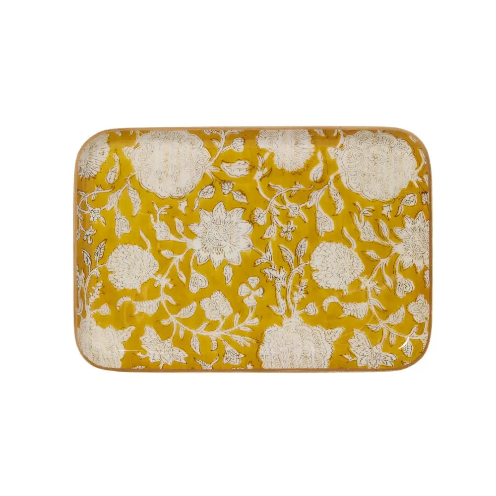 Plateau Apérol en métal émaillé Bonheur du jour