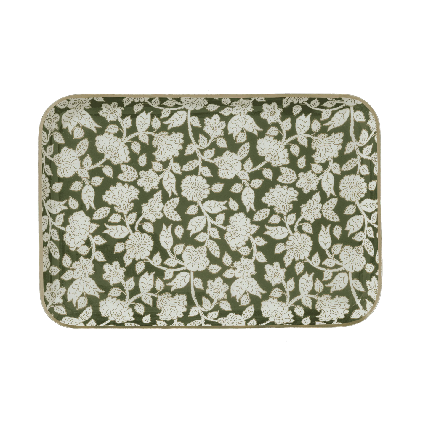 Plateau Apérol en métal émaillé Bonheur du jour