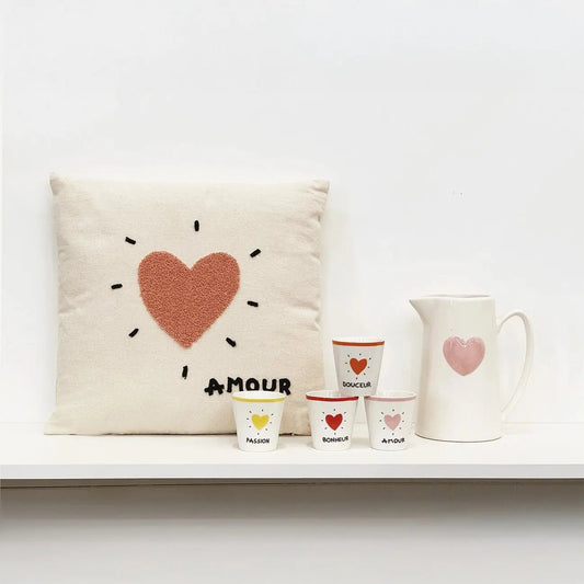 Set de 4 tasses à café - Tasse | L'Artelier Déco