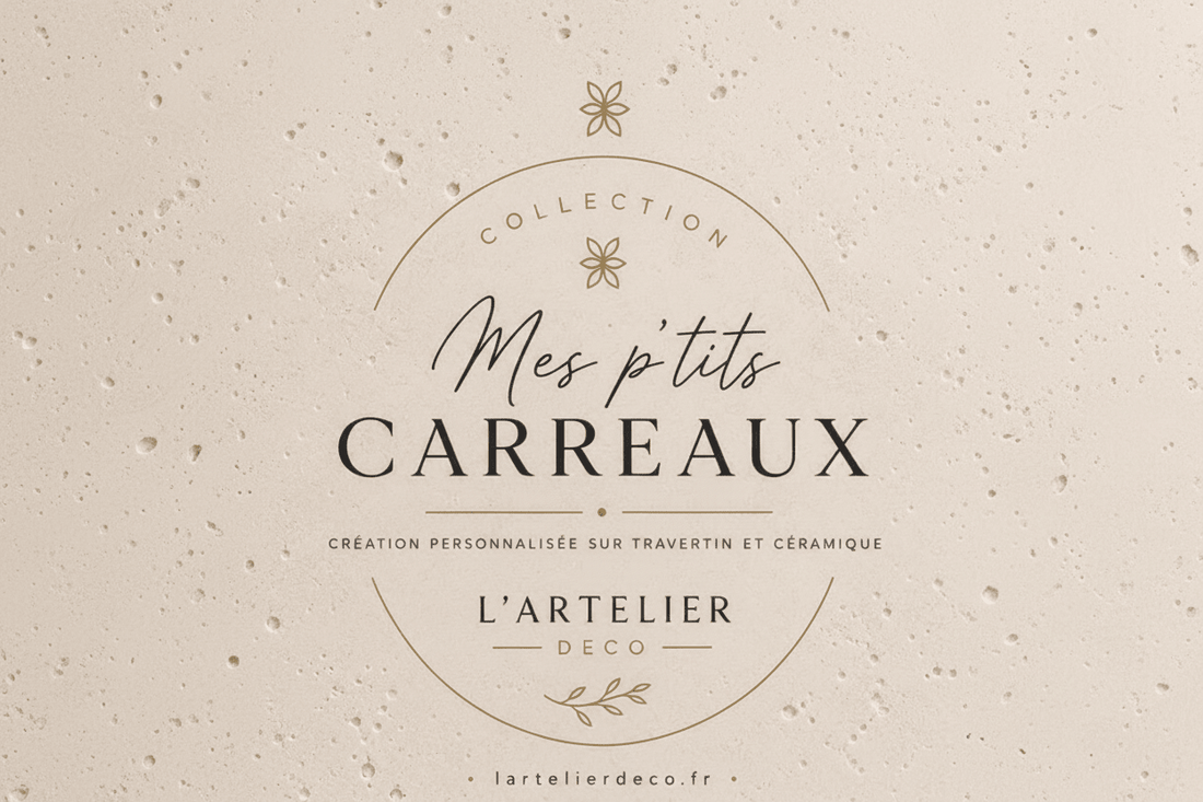 Dessous de verre personnalisé : le cadeau unique à offrir - L'Artelier Déco