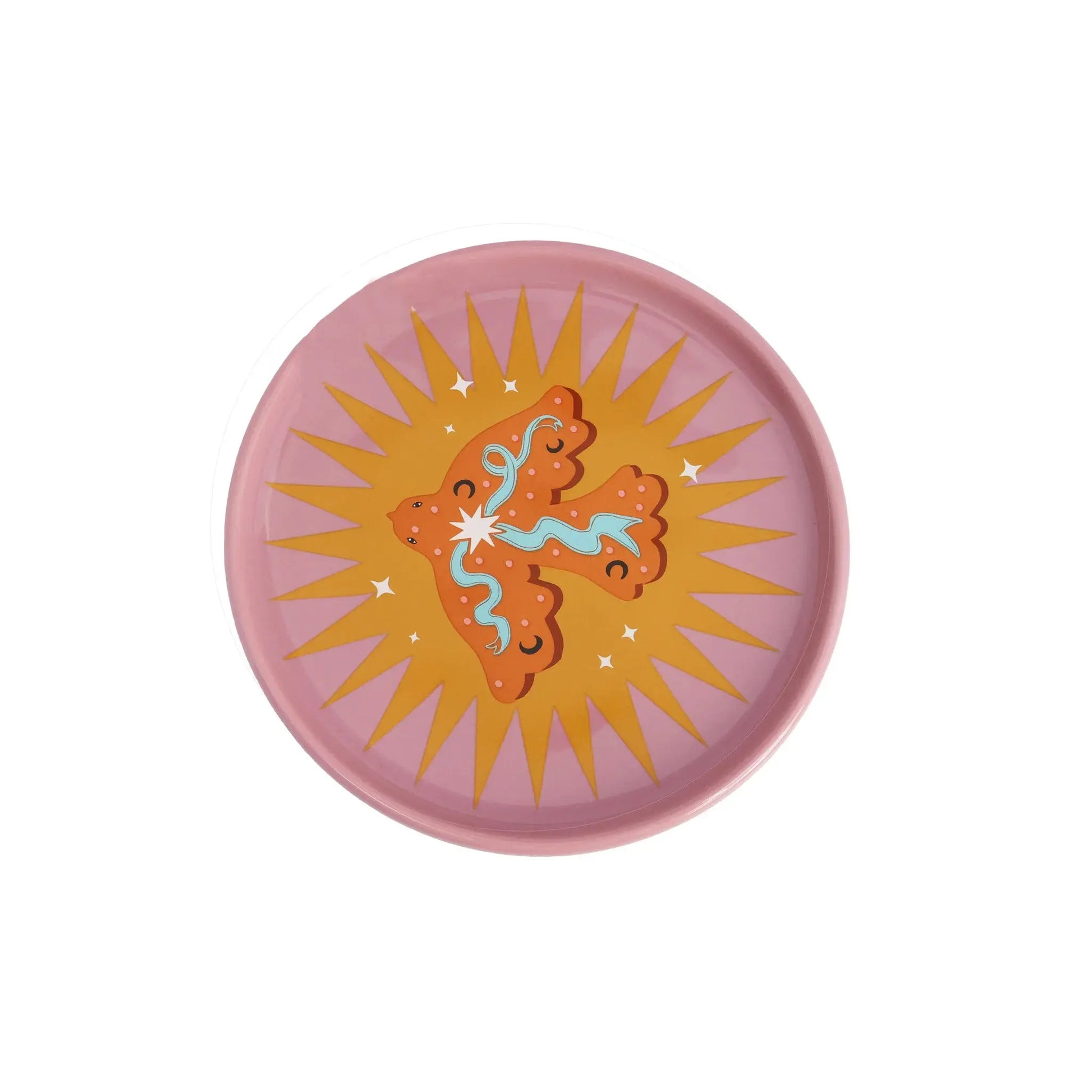 Assiette décorative vide poche bird