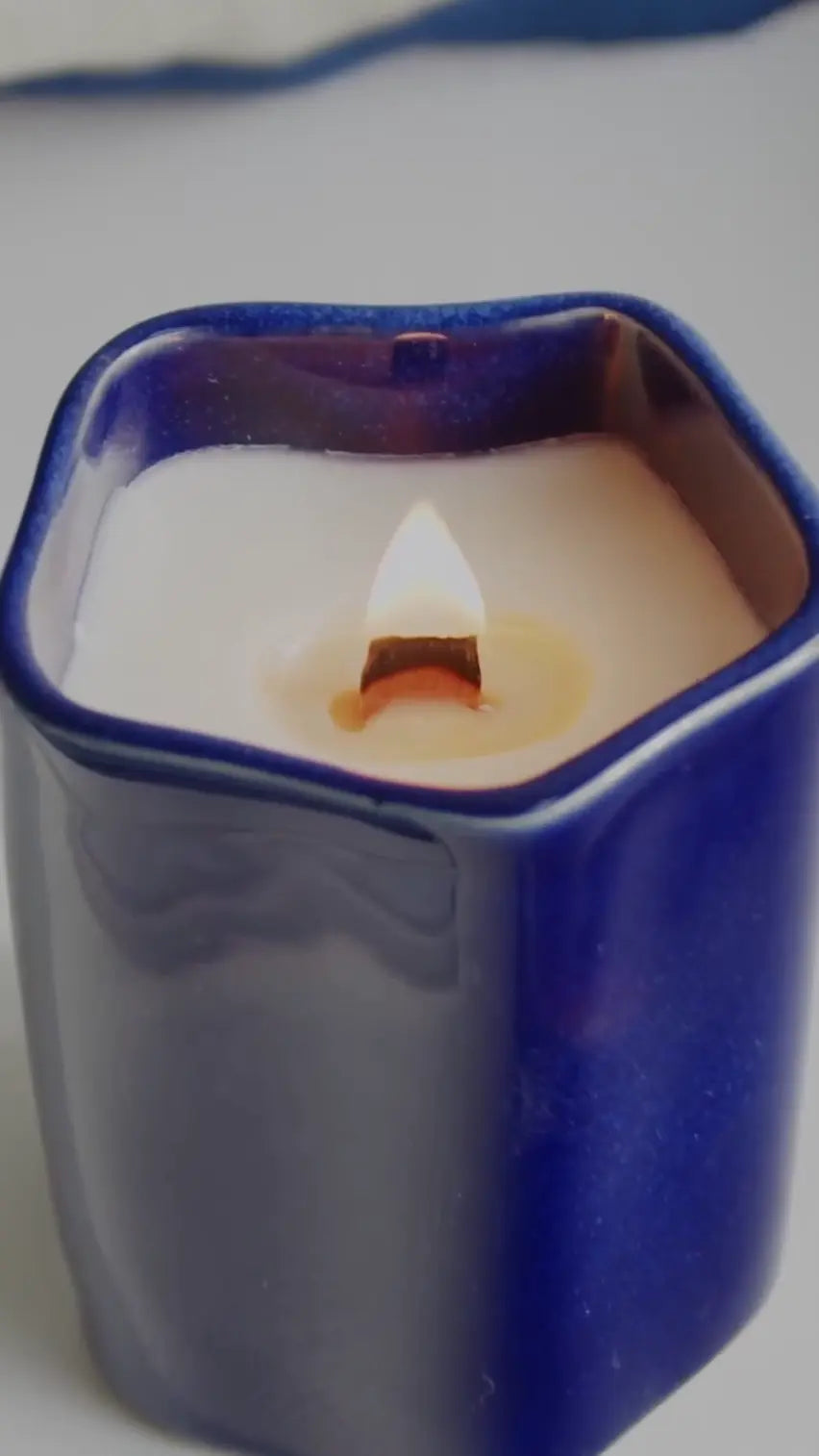 bougie naturelle parfumée  la cire végétale de soja sans OGM