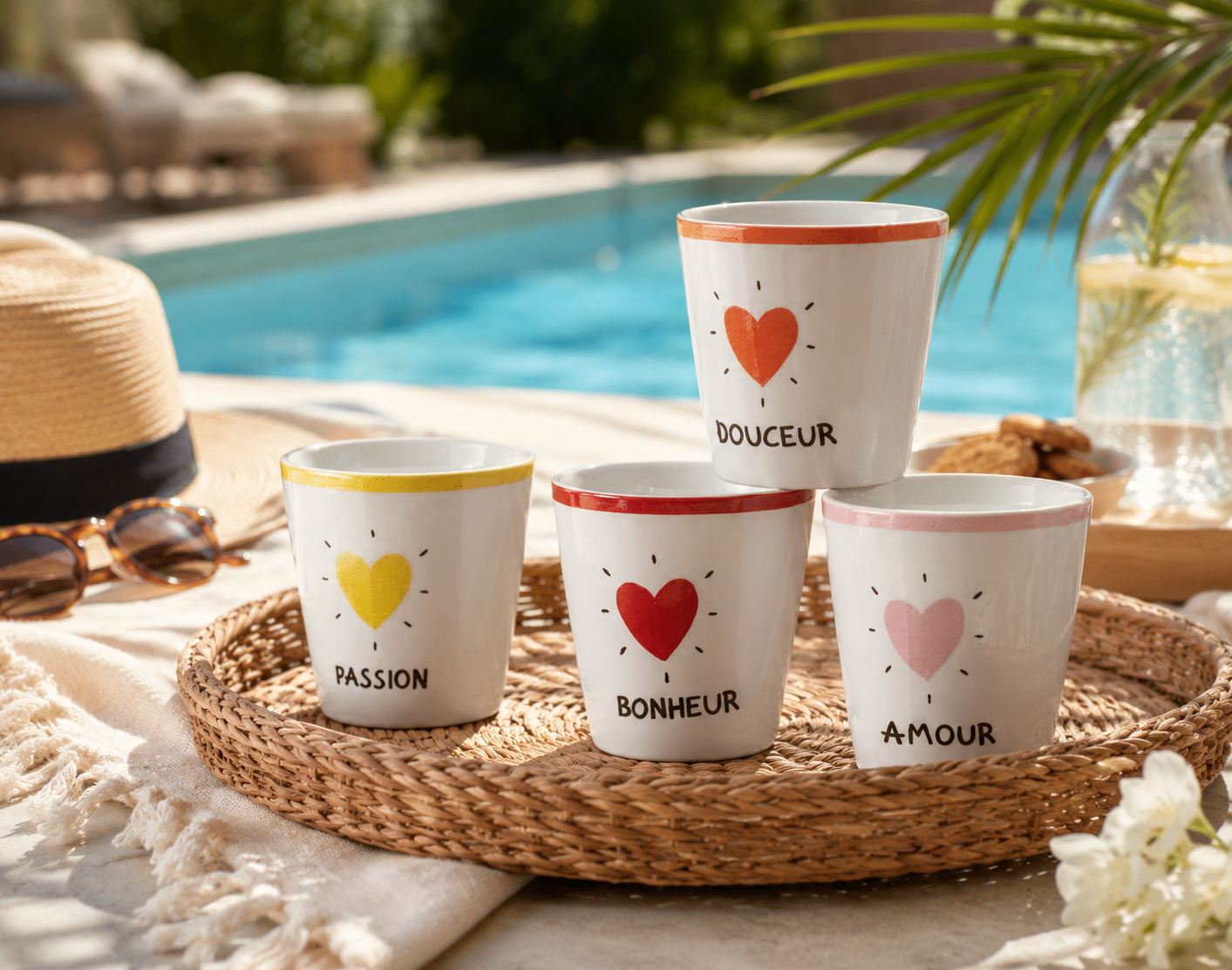 Set de 4 tasses à café