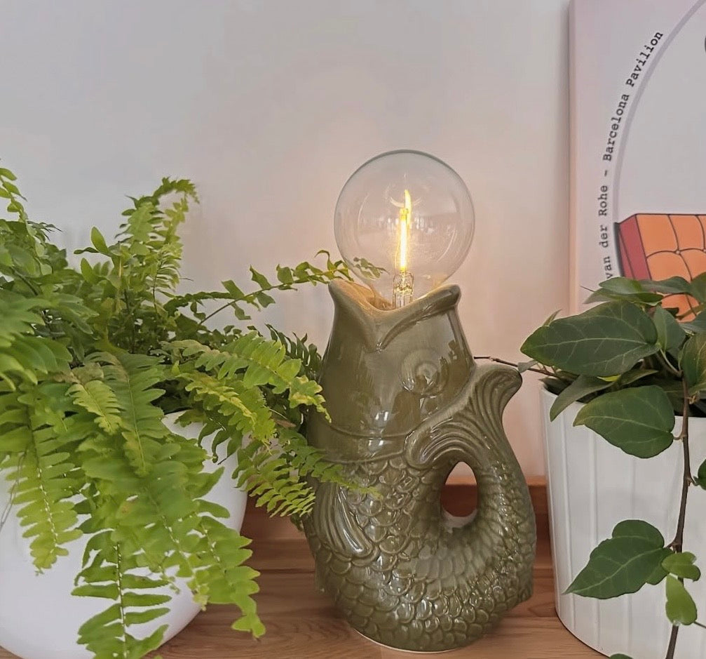 Lampe LED déco poisson à piles - Opjet Paris Opjet Paris Lampes  L'Artelier Déco