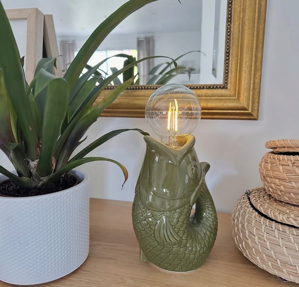 Lampe LED déco poisson à piles - Opjet Paris Opjet Paris Lampes  L'Artelier Déco