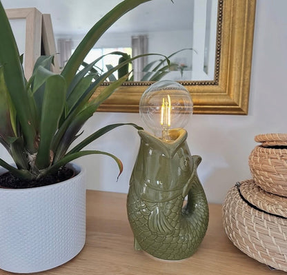 Lampe LED déco poisson à piles - Opjet Paris Opjet Paris Lampes  L'Artelier Déco