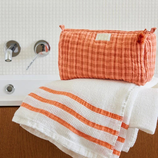 Trousse de toilette fleurie Bonheur du jour