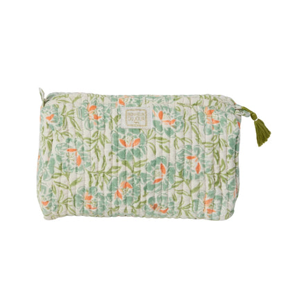 Trousse de toilette bohème fleurie