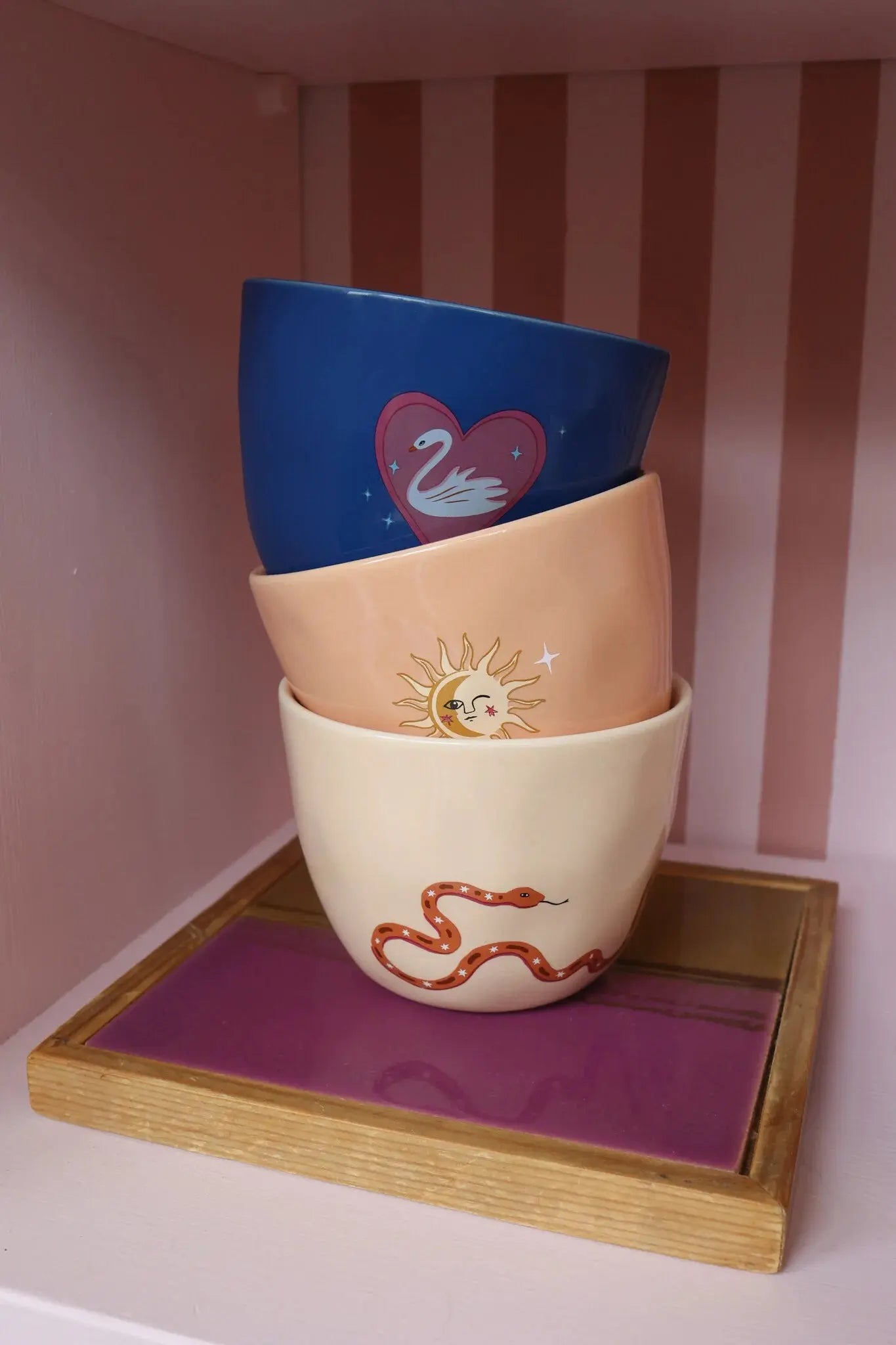 Tasse en céramique moon mug pour thé café chocolat chaud