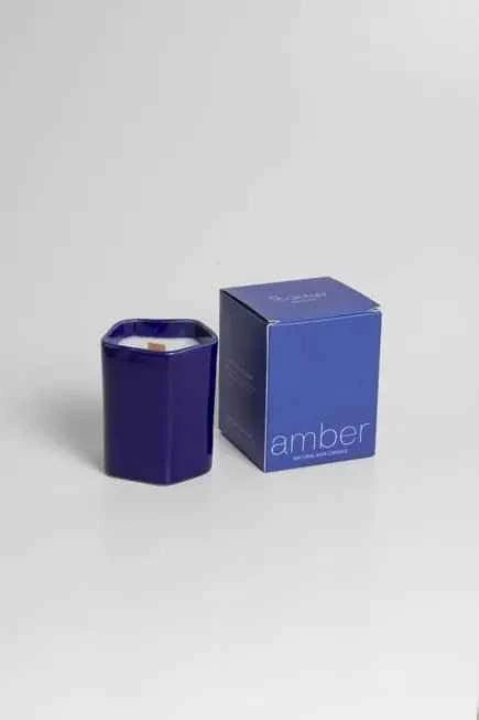 Bougie artisanale parfumée Ambre