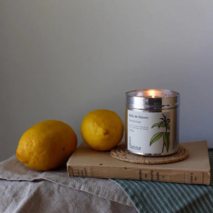 Bougie naturelle parfumée Verveine – Édition Belle de Saison Suzanne la Naturelle