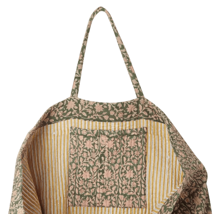 Grand sac shopping matelassé - Sac shopper | L'Artelier Déco