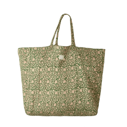 Grand sac shopping matelassé - Sac shopper | L'Artelier Déco