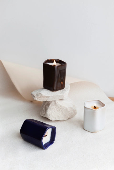 bougie naturelle parfumée  la cire végétale de soja sans OGM
