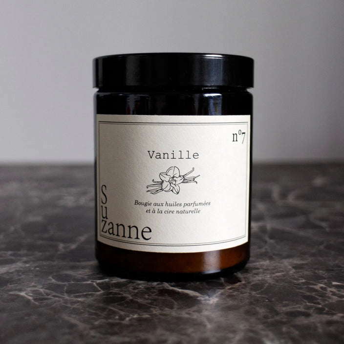 Bougie naturelle parfumée Vanille