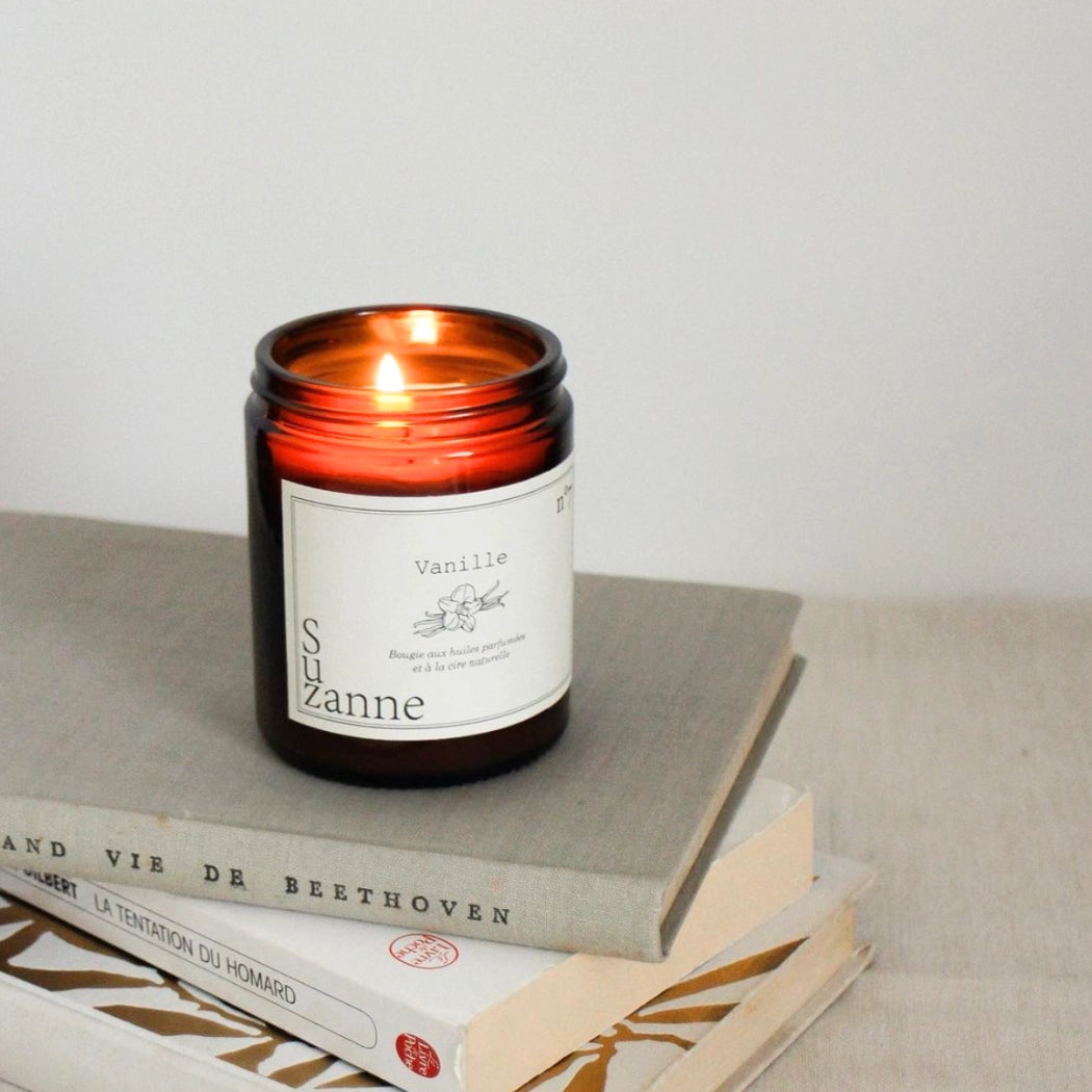 Bougie naturelle parfumée Vanille