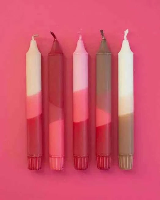 Lot de 5 bougies artisanales Spring Nude