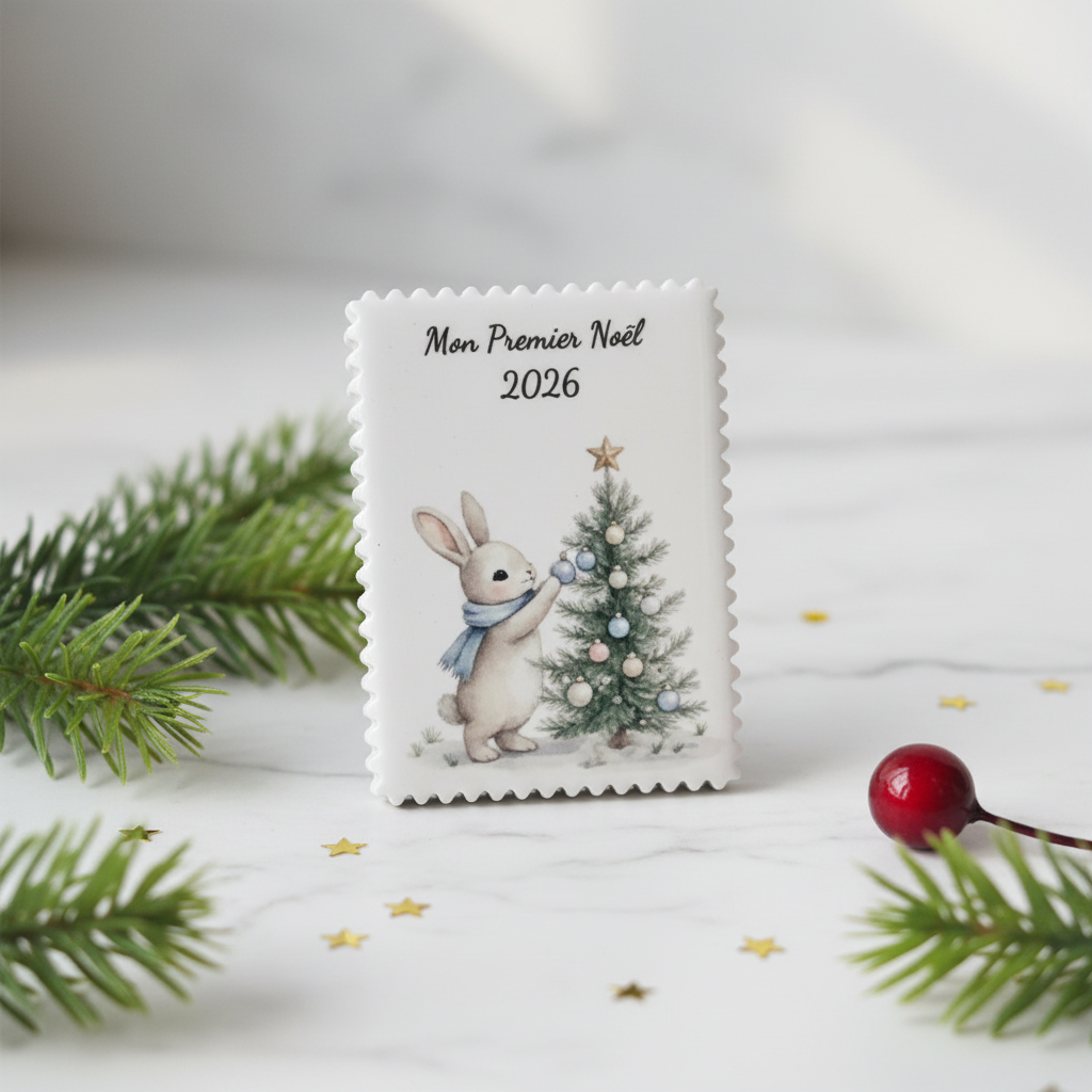Magnet Lapin gris – Seul