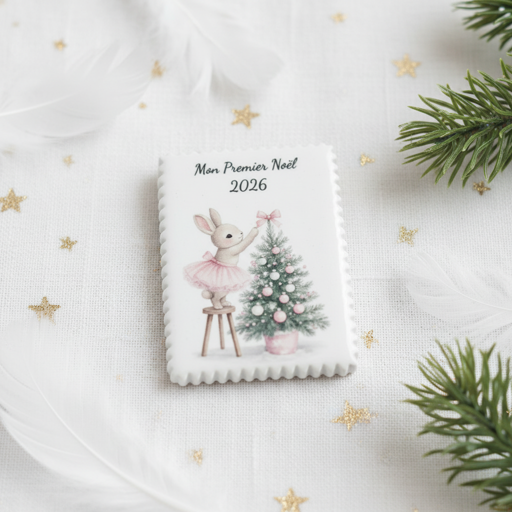 Magnet Lapine rose – Seule