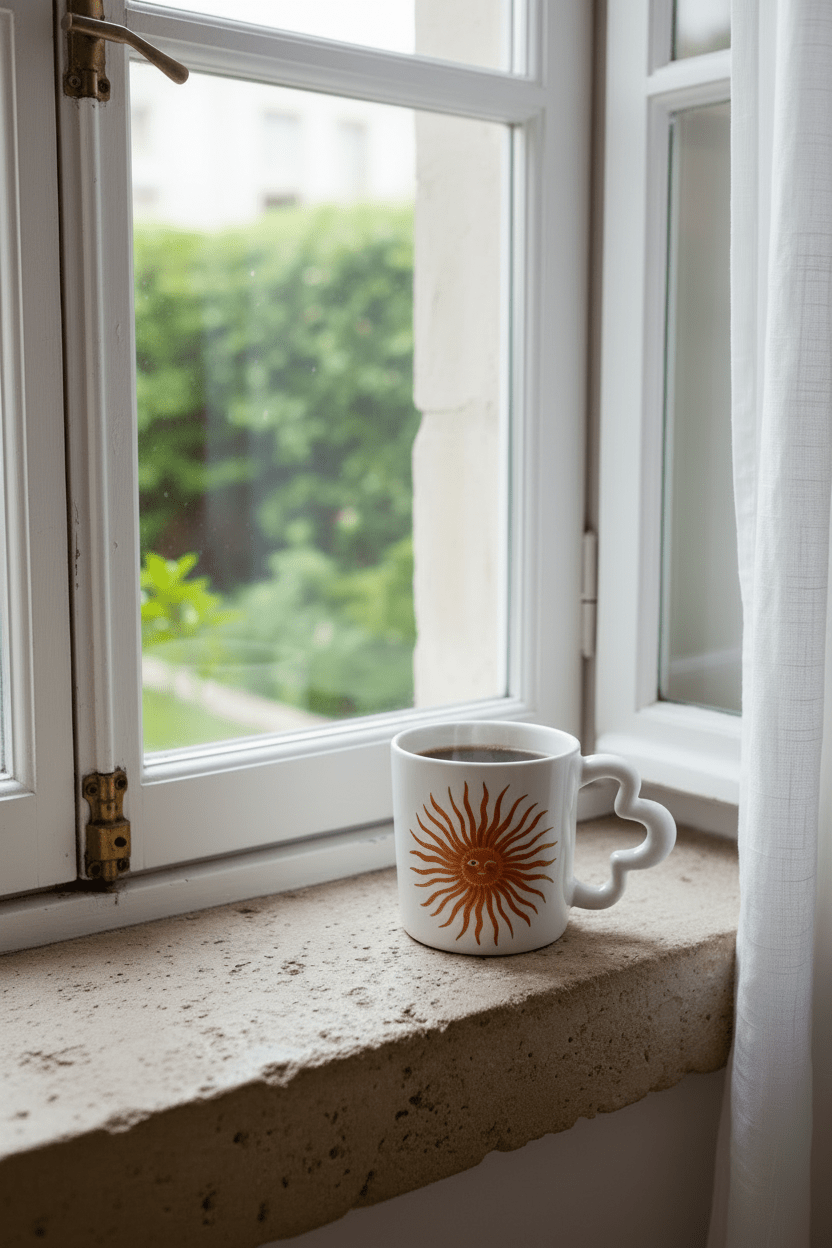 Mug Sunshine en céramique - Mug | L'Artelier Déco