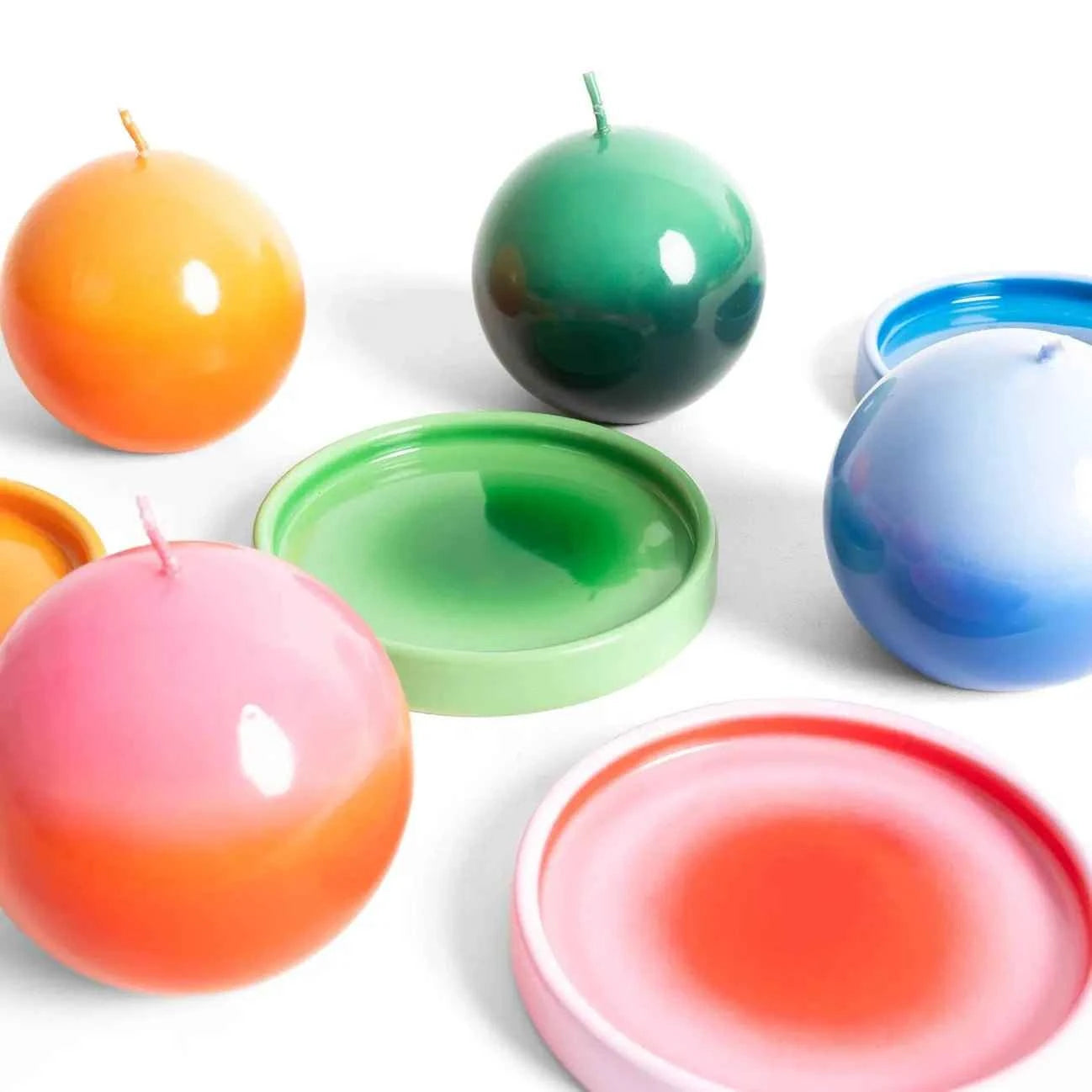 Petite bougie colorée