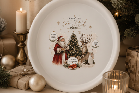 Plateau Pere Noel - gros plan bougies laiton v2