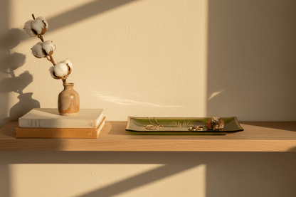 Plateau rectangulaire Ex - voto en verre - Plateau | L'Artelier Déco