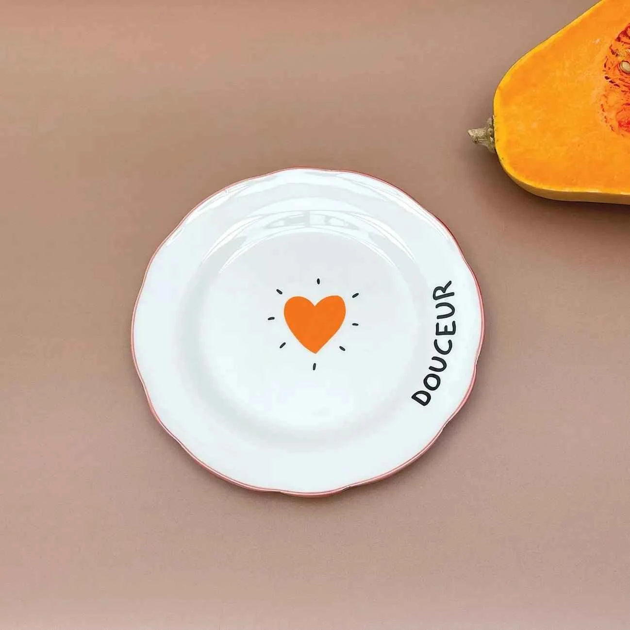 Set de 4 assiettes à dessert
