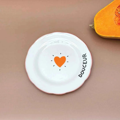 Set de 4 assiettes à dessert