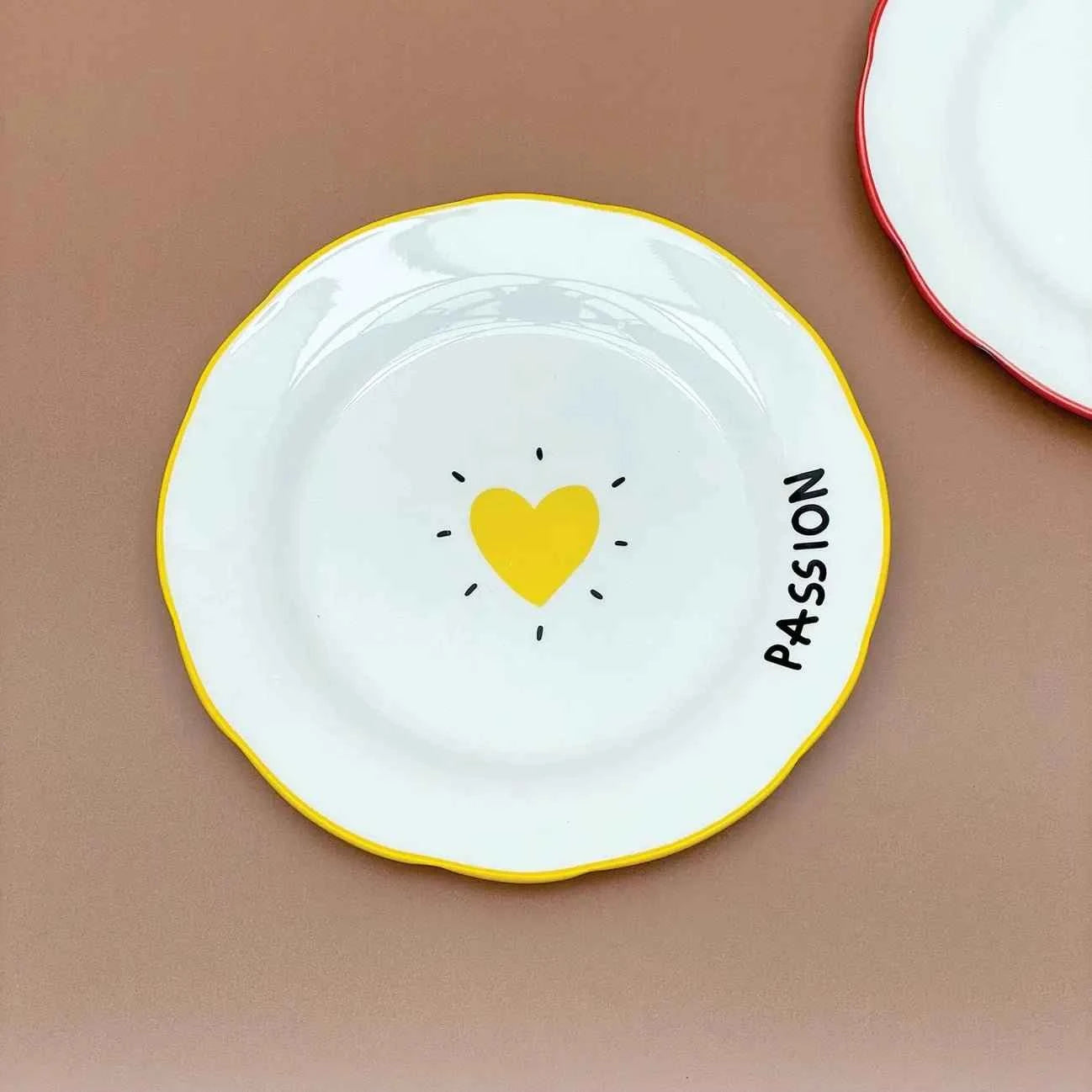 Set de 4 assiettes à dessert