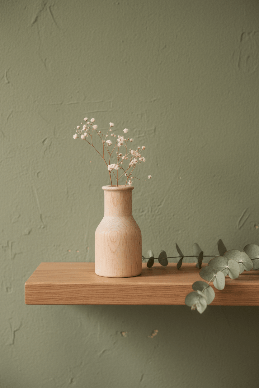 Soliflore artisanal en bois de hêtre - Soliflore | L'Artelier Déco