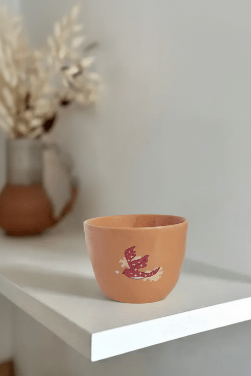 Tasse Bird en céramique - Tasse | L'Artelier Déco