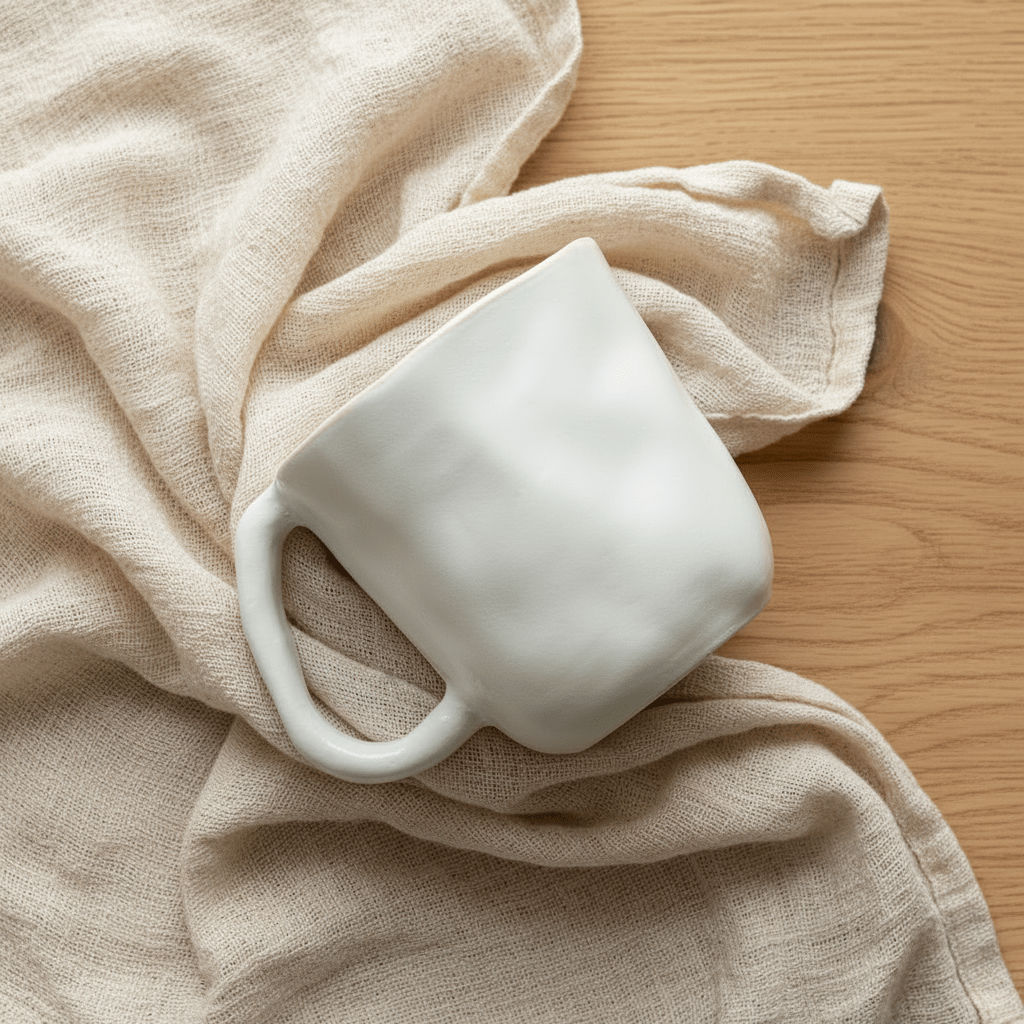 Tasse Nature Shape rosée 300 ml - Tasse | L'Artelier Déco