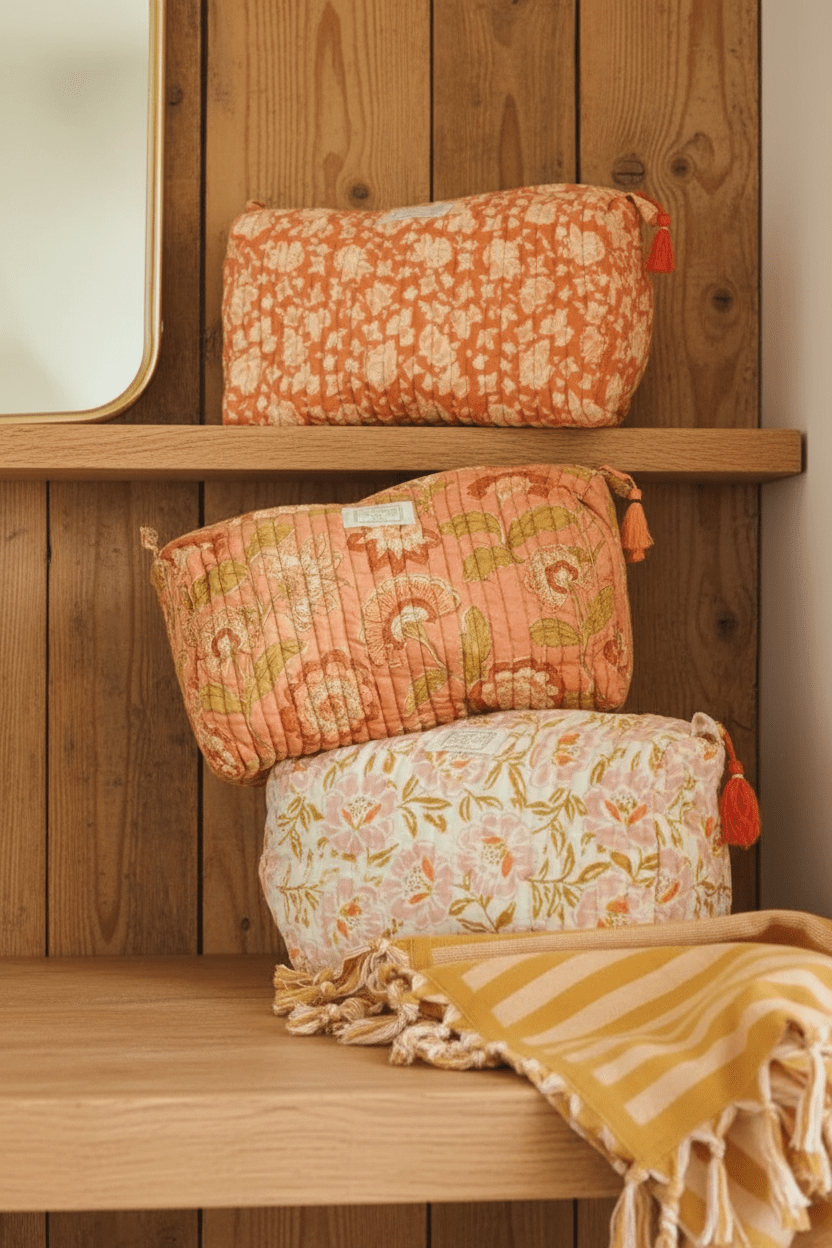 Trousse de toilette 26*15 - Trousse de toilette | L'Artelier Déco