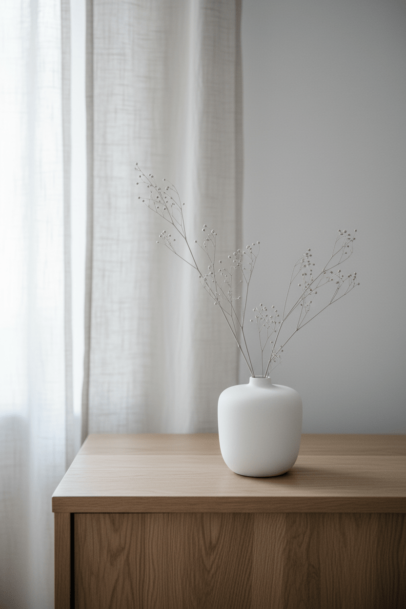 Vase blanc - Fait main - Vase | L'Artelier Déco