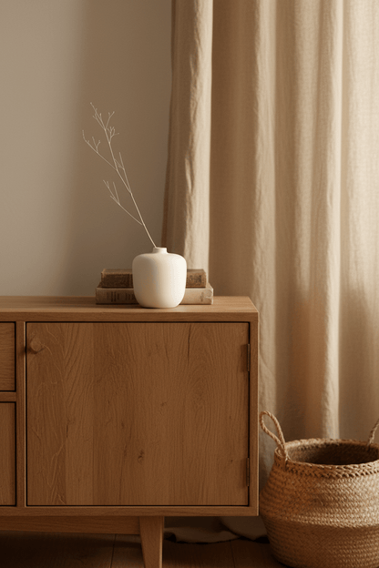Vase blanc - Fait main - Vase | L'Artelier Déco