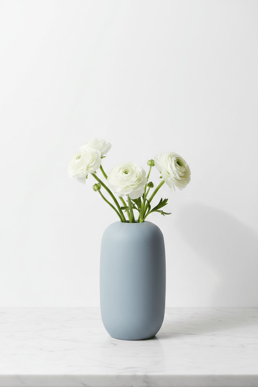 Vase bleu - Fait main - Vase | L'Artelier Déco