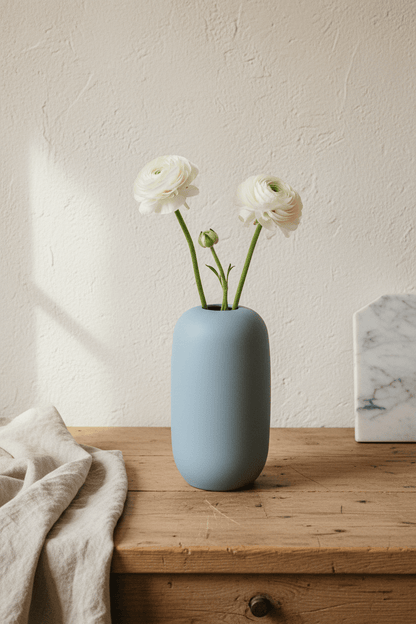 Vase bleu - Fait main - Vase | L'Artelier Déco