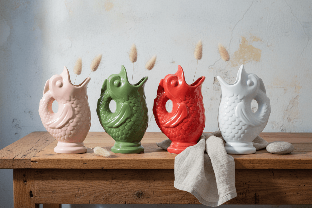 Vase Poisson - Carafe glouglou - Vase | L'Artelier Déco