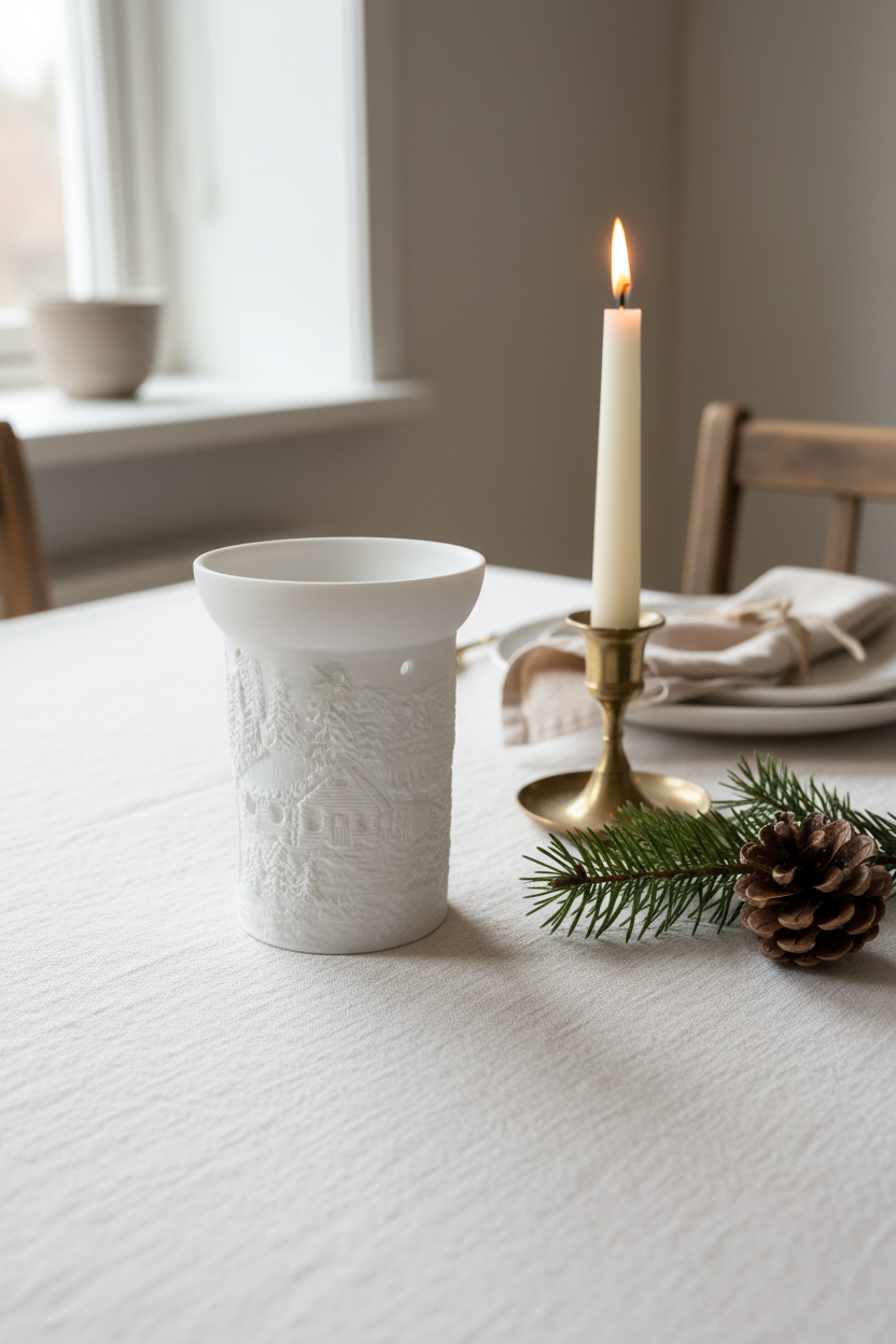 Village Noël - table festive